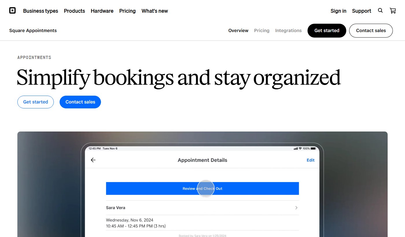 Square Appointments screenshot